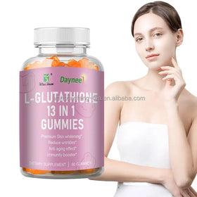 Private Brand Glow Gummy Soft Candy Glowing Skinny Mult Vitamin Collagen Gummies Skin 13IN1 Candy Skin Whitening Gummies