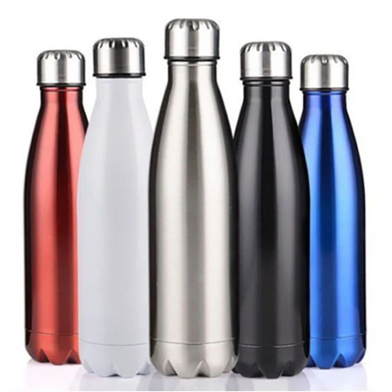 2024 Best Selling OEM Custom Eco Double Wall Sport Vacuum Insulated Thermal Stainless Steel Termos Cola Water Bottle for Gift