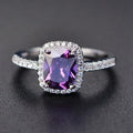 Handmade Luxury Colorful Gold Plated Diamond Fashion Jewelry Rings Women Wedding Rings