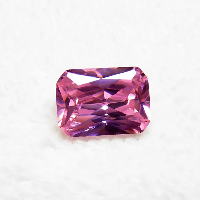 Beautiful Color Octagon Cut Pink AAA Cubic Zircon Gems CZ Loose Gemstone for Making Jewelry