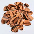 Huiying Cheapest Custom Guitar Picks Crystal Yellow Tiger Eye Guitar Pick