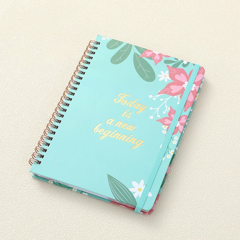 Custom Printing Hard Cover Beautiful Design Journal Diary Spiral Notebook