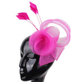 Fashion Hairpins Costume Party Hair Accessories Elegant Feather Fascinator Top Hats Headdress Fancy Hair Clip