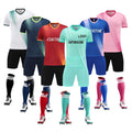 Soccer Jersey Manufacturer High Quality 100% Polyester Custom Logo Club Team Training Soccer Uniform Unisex Football Jersey