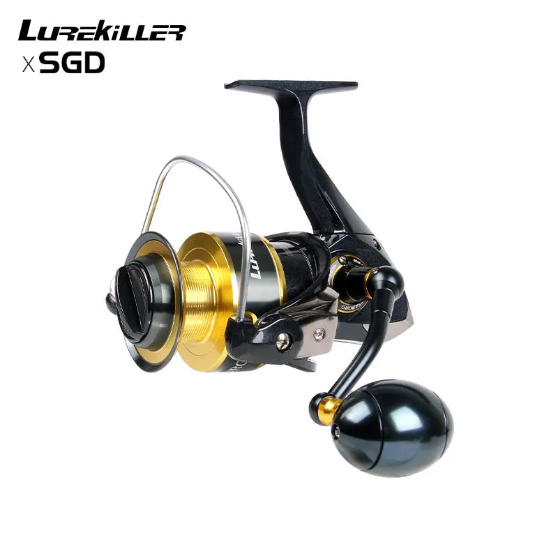 Lurekiller SEABORG Spinning Jigging Reel 6.2:1 5.7:1 11+1BB 35kg Drag Reel Jigging 3000H-12000H Saltwater Spinning Reel