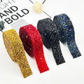 Self-Adhesive Diamond Resin Sticker Easy-to-Apply Hotfix Technique DIY Rhinestone Ribbon Bling Trim Chain Pastes for Clothing