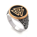 Viking Souvenir Stainless Steel Norse Men's Ring Viking Jewelry