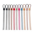 Custom Drawstring Accessories Shrink Strap Bucket Bag Strings First Layer Cowhide Solid Color Drawstring Fashion Bag Strap
