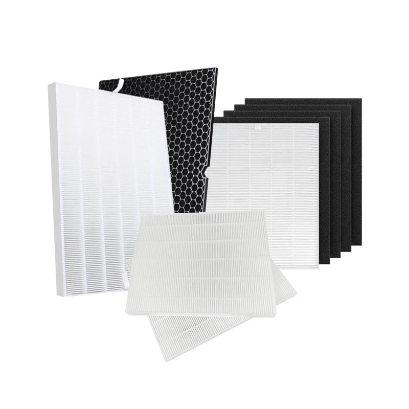 Fits for Winix HEPA H13 H14 Air Purifier Filter with Activated Carbon Customized Panel Construction Meltblown Material