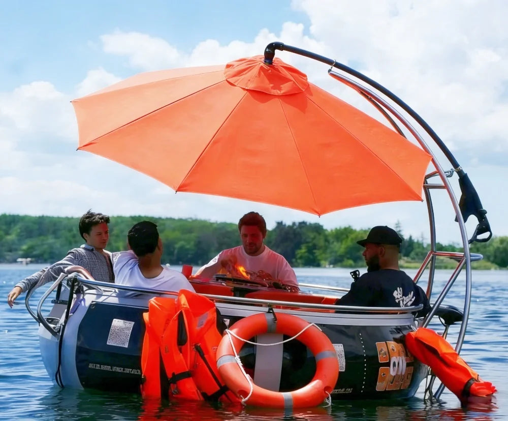 Sup Hydrofoil Water Bike for Sale Bicycle Sea Cycle Cycling Pedals Bead Pedal Tricycles Hire Resort Bbq Donut Boat with Parasol