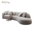 Luxury Simple Creative Lounge Sofa Velvet Fabric Furniture Fashion Living Room Sofa Hot Sale Nordic Modern Sectional Sofa