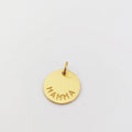 Tags Alibaba Bijoux Stainless Steel Jewelry Wholesale Custom Tags Pendentif a Graver Gold Jewelry Necklaces Custom Letter Tags