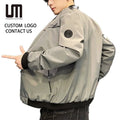 Liu Ming Autumn Winter Hot Products Men Clothing Outdoor Letter Embroidery Zipper Coats Bomber Jacket