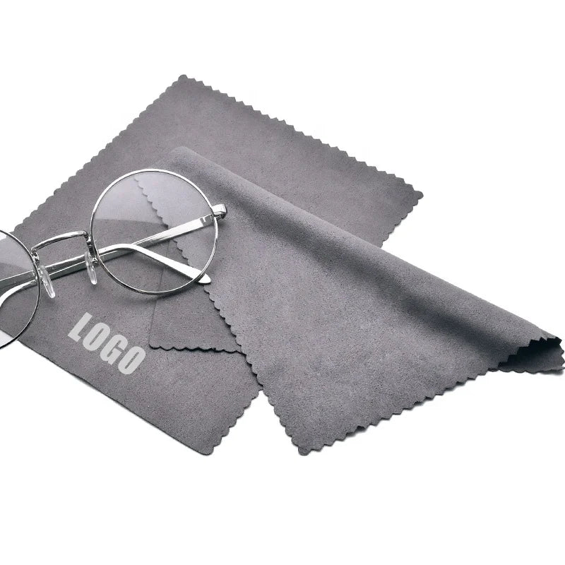 OEM Custom Logo Printed Cartoon Pattern Microfiber Optical Screen Watch Eyeglass Sunglass Laptop Lens Cleaning Cloth Bulk