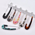 Jacho Newest Fashion Acrylic Pin Brooch for Women's Dress Shawl Brooch Pins Neckline Pins Accessories for Women's Jewelry