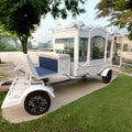 2025 Newest Model Classic Hearse Car Popular Nigerian Style Electric Hearse Funeral Hearse Trailer for Sale