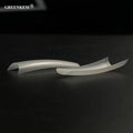 550Pcs Xxl Non C Curve Long Straight Normal Thick Tapered Squared French Straight Ultra Thin Tapered Square Nail Tips
