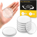 Low MOQ Stocks Wholesale Chair Wall Protector 6pcs 2inch Self Adhesive Round Rubber Cabinet Door Handle Stoppers Bumper Pads