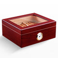 PYJ New High-end High Quality Lacquer Wooden Spanish Cedar Rectangle  Packaging Protection Luxury Box  Customized Cigar Humidor