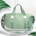 Custom Fashion Outdoor Waterproof Large Capacity Weekends Fitness Sports Travel Duffle Bag with Shoe Compartment Zipper