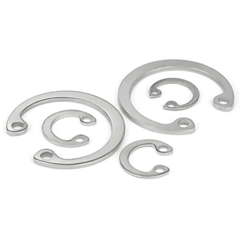 8mm-75mm A2 Stainless Steel Internal Circlips C-Clip Retaining Snap Ring DIN 472