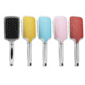 Hot Sale Paddle Hair Brush for Women Private Logo Hair Straightener Comb for Wet and Dry Hair