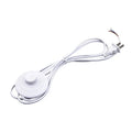Factory Price Canada USA 2 Pin Plug With Extension CordOn/Off ToggleE26 Lampholder Foot Pedal Switch