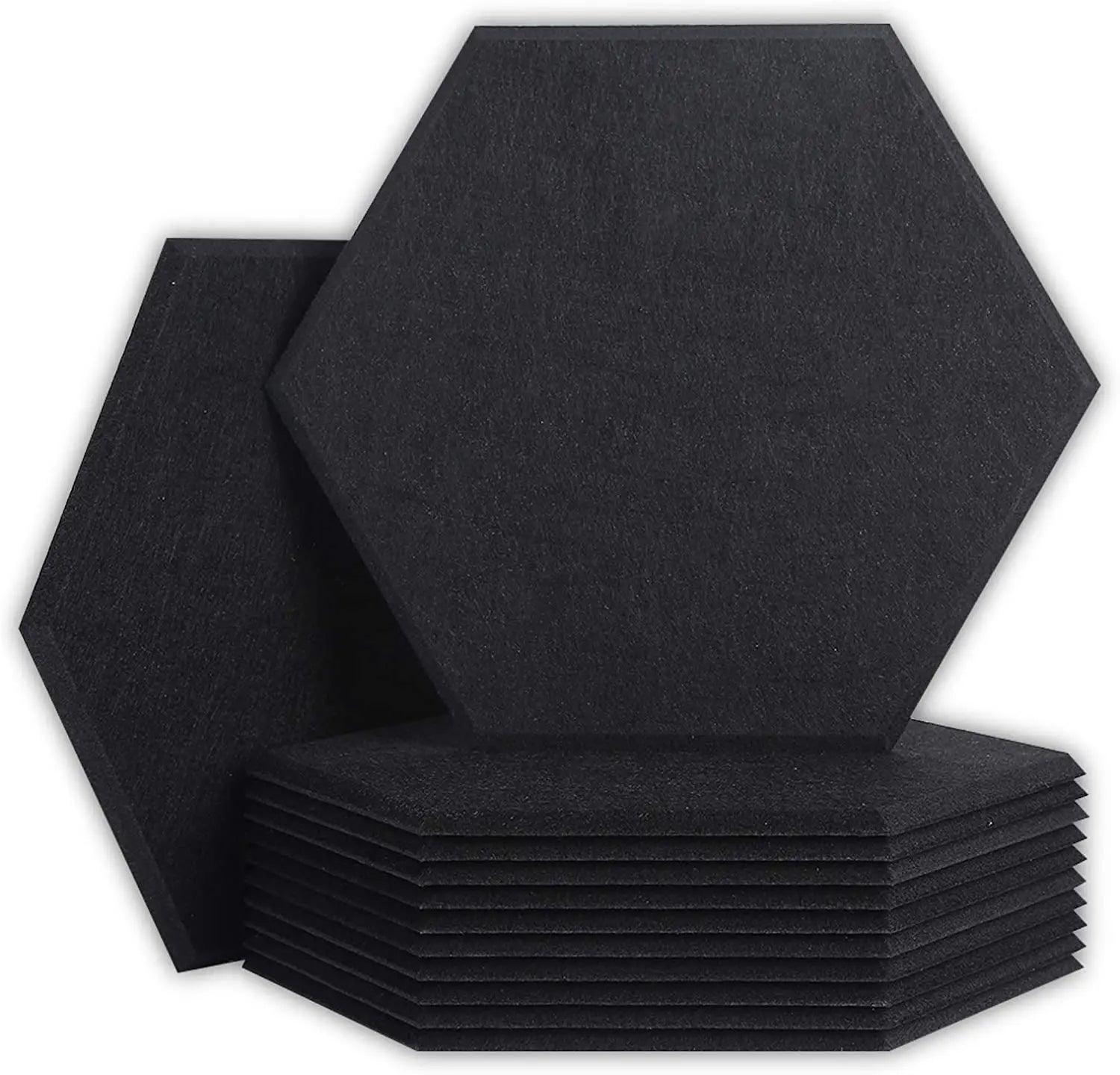 Bulk Wall Panels Sound Proof Polyester Fiber Panel for Cinema Hexagon Self-adhesive Pet Acoustic Panels Isolation Phonique Mur