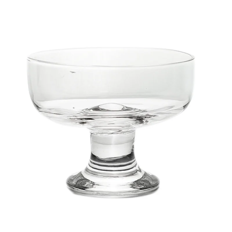 200ml Flower Base Glass Coffee Mug-Classic Design Reusable & Portable for Party Use