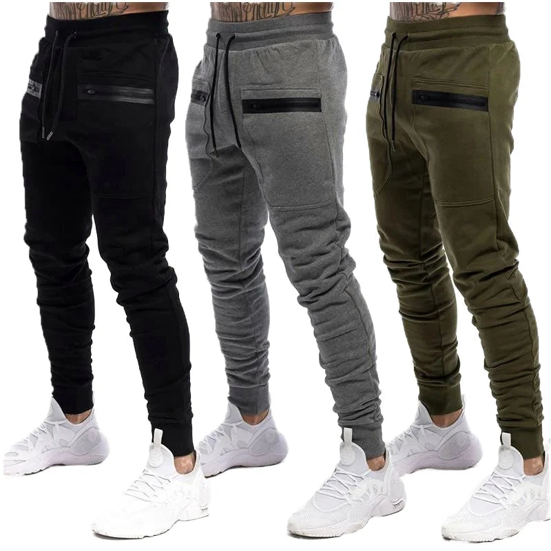 Men's Plus Size Custom Plain Workout Sweatpants 100% Cotton Breathable Quick Dry Gym Athletic Track Pants for Running Joggers