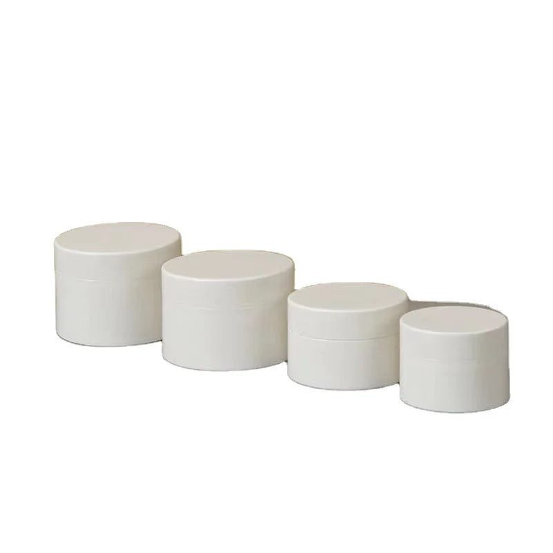 PP Cosmetic Plastic Wide Mouth Facial Cream Jars 30g 50g 100g 120g for Face Masks & Lotion with Screw Cap