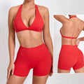 Custom Logo Gym Sport Wear Conjuntos Deportivos Mujer Yoga Suits Fitness Workout Sets for Women Sportswear