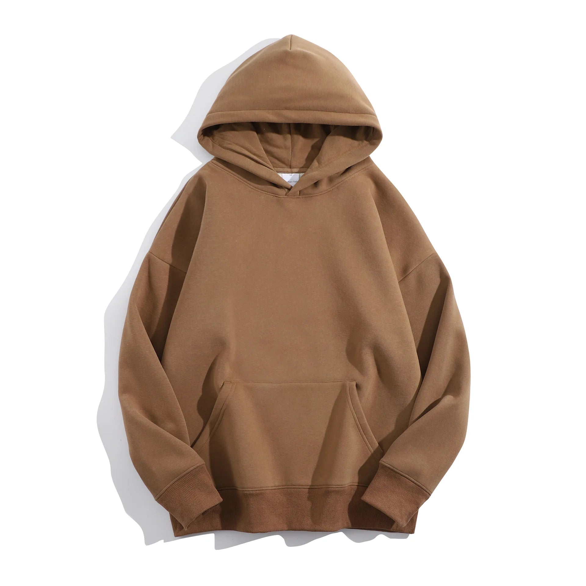 OEM Wholesale Unisex Oversized Plain Fleece Hoodies Custom Logo Color Embroidered Hooded Collar Spring Season