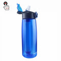 Backpacking Water Filter Water Personal Purifier Filter Bottle with Straw Carbon Filter Drink Bottle Camping Hiking