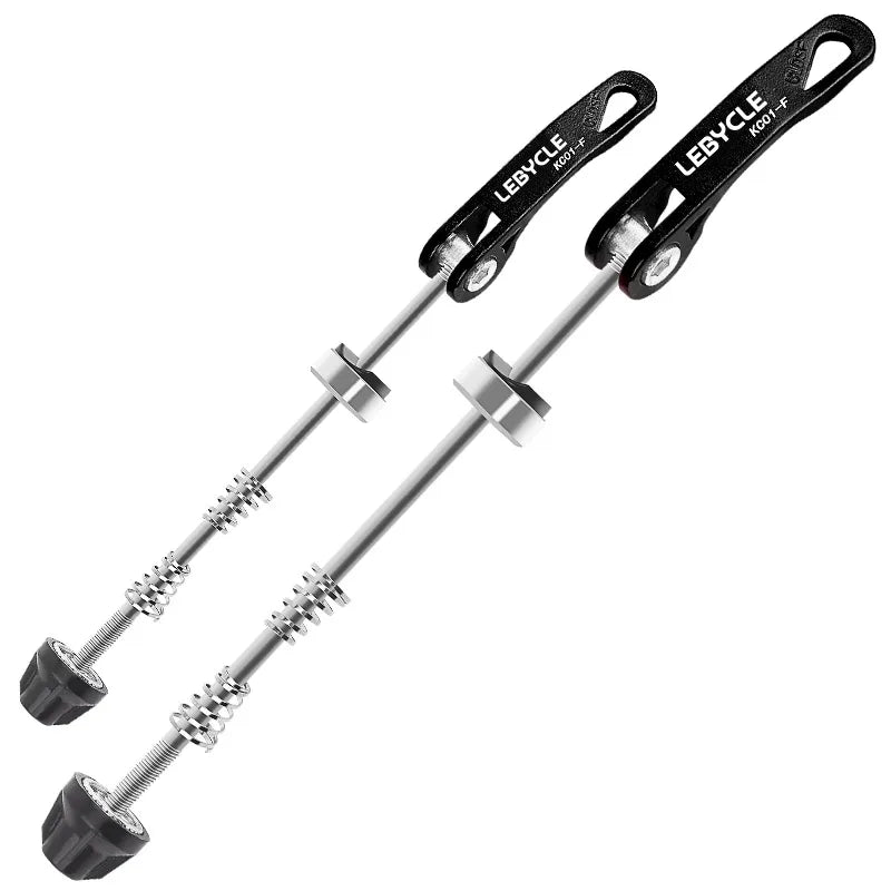 LEBYCLE OEM Custom Universal Quick Release Skewer Lever Ultralight Bicycle Wheel Locks Anti Theft for MTB Road Bike Hub Axle