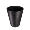 Recycled Plastic Grow Pot Durable Stylish Eco-Friendly Lightweight with Drainage Hole for Indoor/Outdoor Garden Use