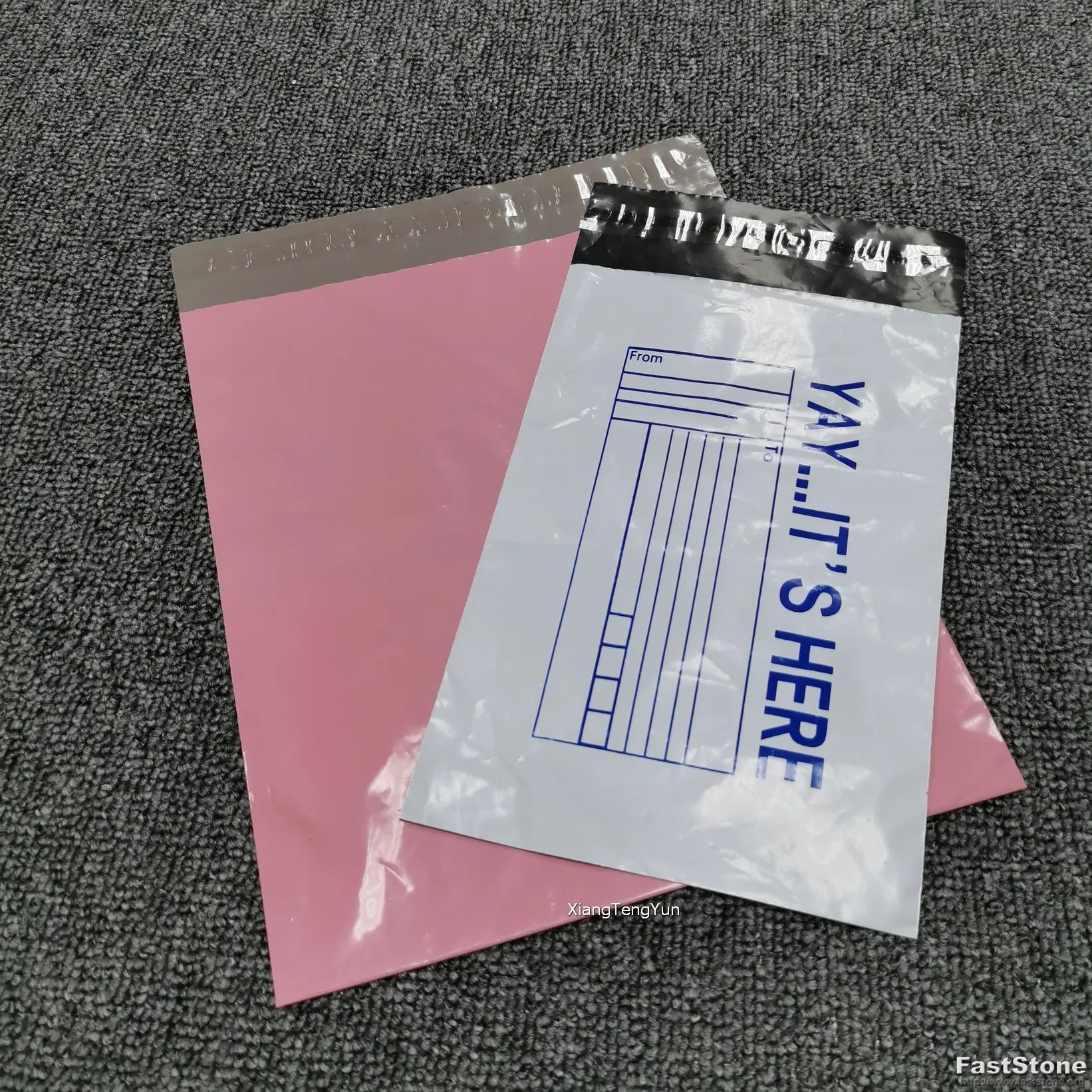 Custom Logo Printing Pink Polymailer Express Mailing Bag Biodegradable Packaging Shipping Poly Mailer Bags for Clothing