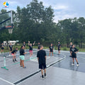 Modern Style Outdoor Basketball Court Flooring Mat Tiles PP Decking Sports Plastic Floor DIY Installation
