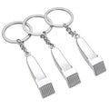 Creative Simulation Barber Hair Clipper Barber Shop Gift Alloy Metal Key Chain Male and Female Personality Pendant Custom logo