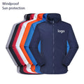 Custom Men Jacket Outdoor Zipper Waterproof Jacket Lightweight Nylon coach Windbreaker Jackets Man
