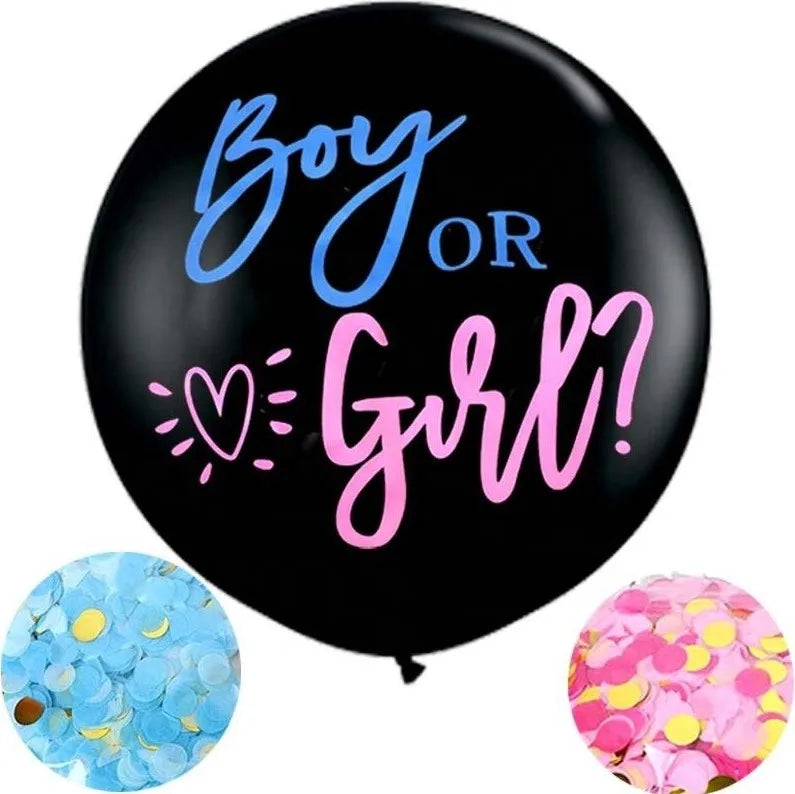 Jumbo Boy or Girl Balloon Custom Globe Globos Boy or Girl for Valentine's Day