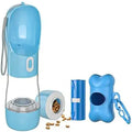 Hot Selling 2 in 1 Portable Pets Drinking Feeding Bottles Cup Dog Water Bottle