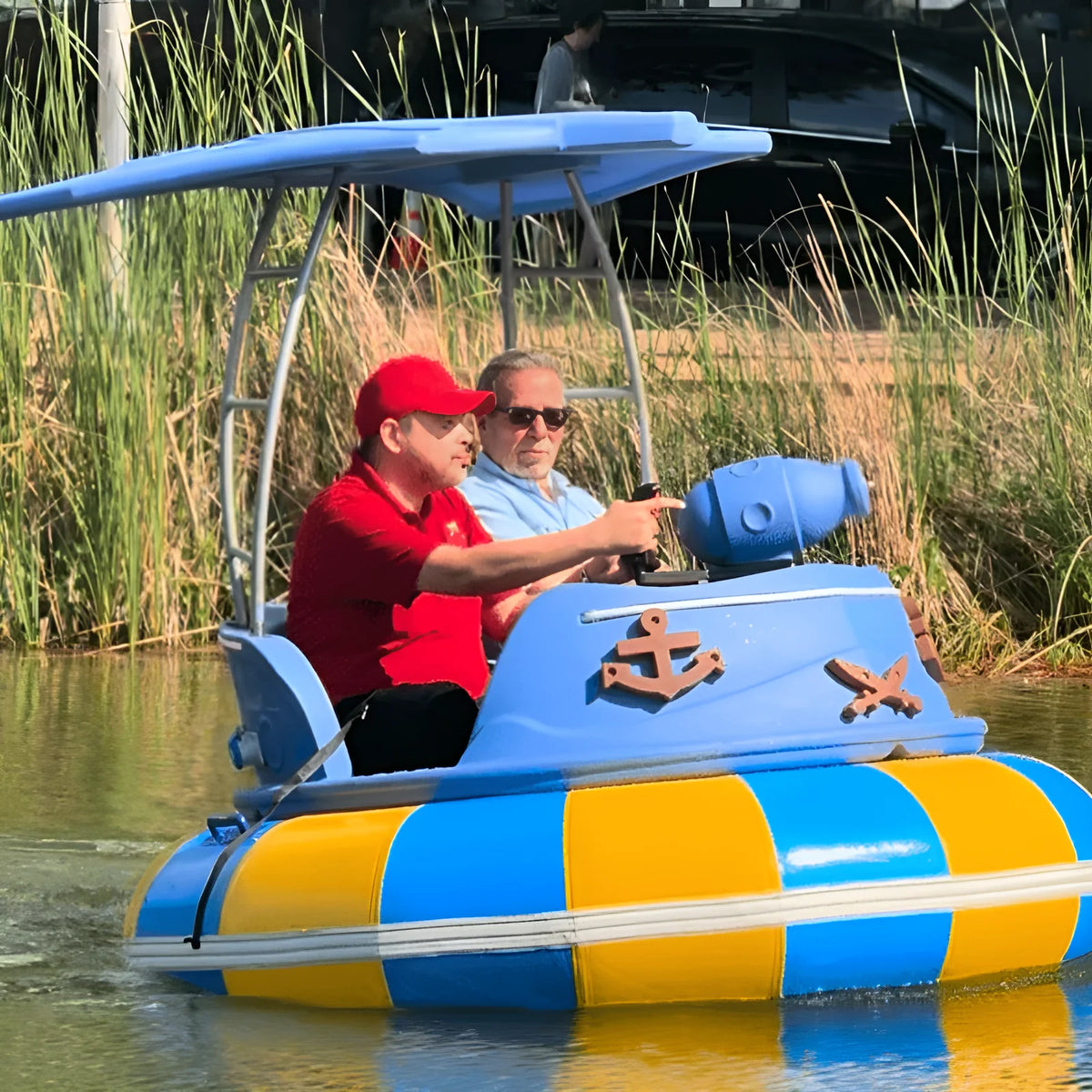 QIQU Self-Developed All Weather PE Inflatable Electric Bumper Boats Waterproof Design -10C 50C Operation 300kg Capacity