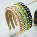 Fashion Crystal Girls Designer Bling Bling Rhinestone Headband for Women Luxury