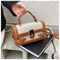 French Style Fashion Small Square Ladys Shoulder Bag Trendy Retro Casual Outdoor Crossbody Bag