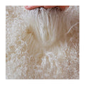 New Products Natural Color Goat Skin Long Hair Goat Fur Mongolian Sheep Fur Pelt