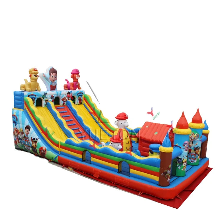 Zhengzhou Yueton Inflatable Water Park Large Inflatable Water Slide