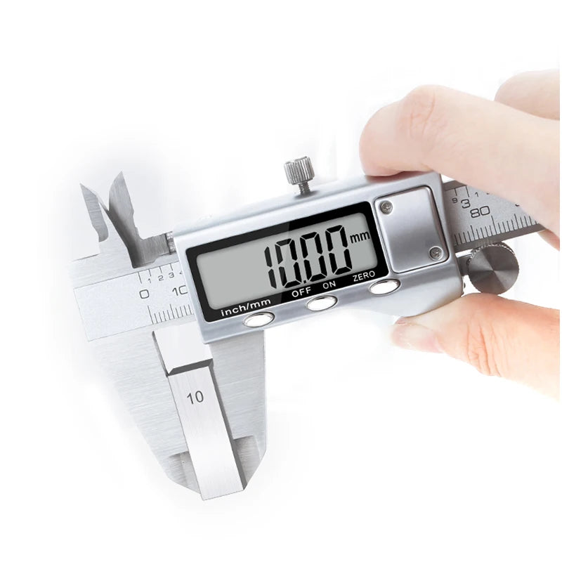0-150mm/6'' Full Screen Fraction Waterproof Digital Electronic Vernier Caliper