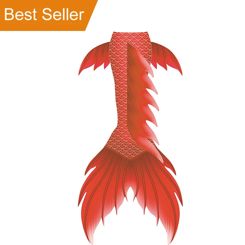 Mermaid SSI Skin Tail Bikini Swimsuit Print 1 Piece for Mermaid Course