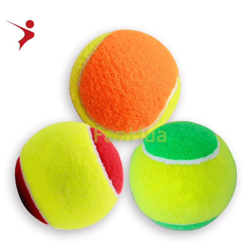 Professional ITF Stage 2 Beach Tennis Ball Orange Soft Tennis Ball Low Pressurized Children/kids Training Tennis Ball OEM